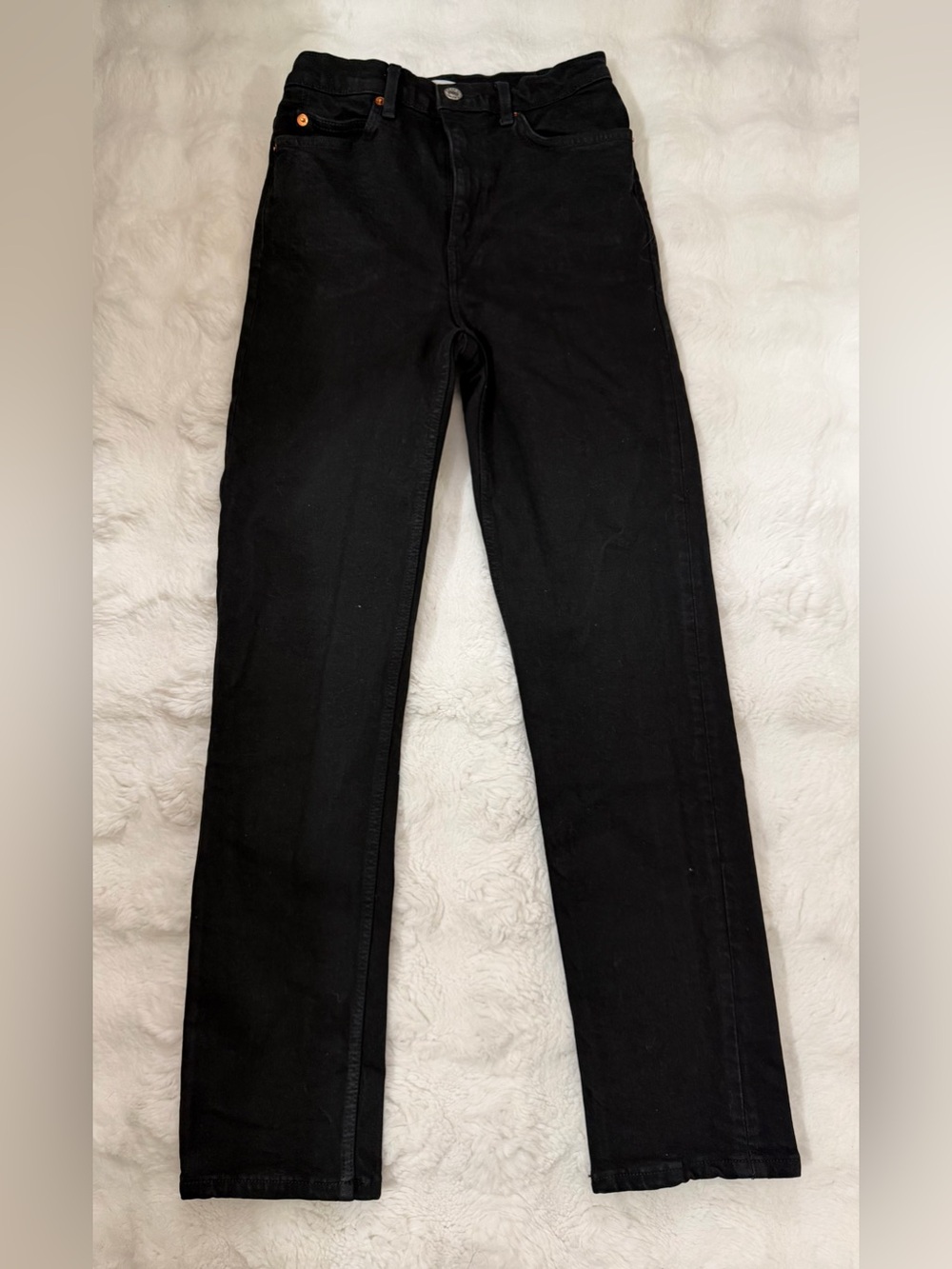 Re/Done Black Skinny Jeans